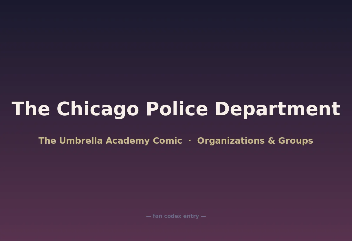 The Chicago Police Department
