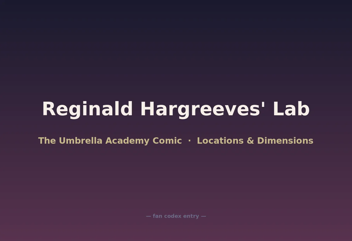 Reginald Hargreeves' Lab